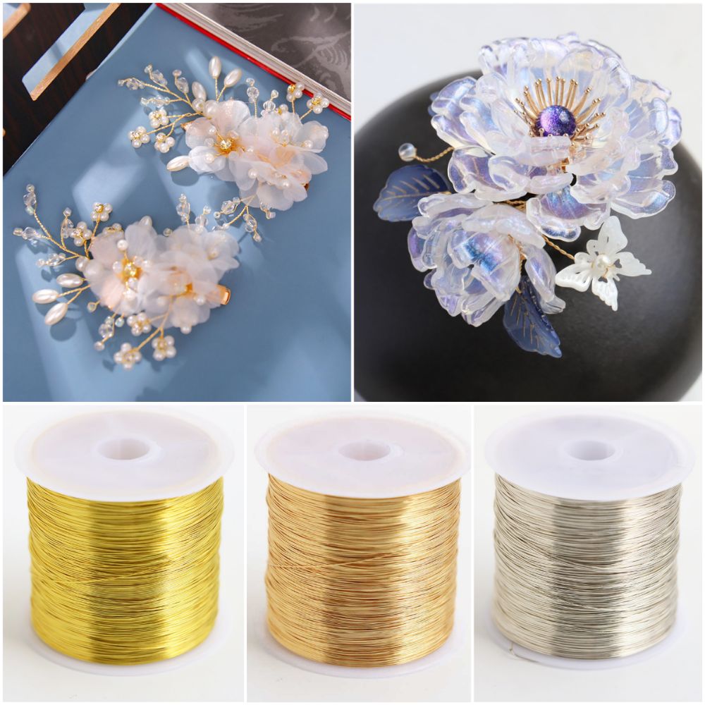 100m/roll Gold Plated Color Pr - đánh giá và giá Copper Wire Roll