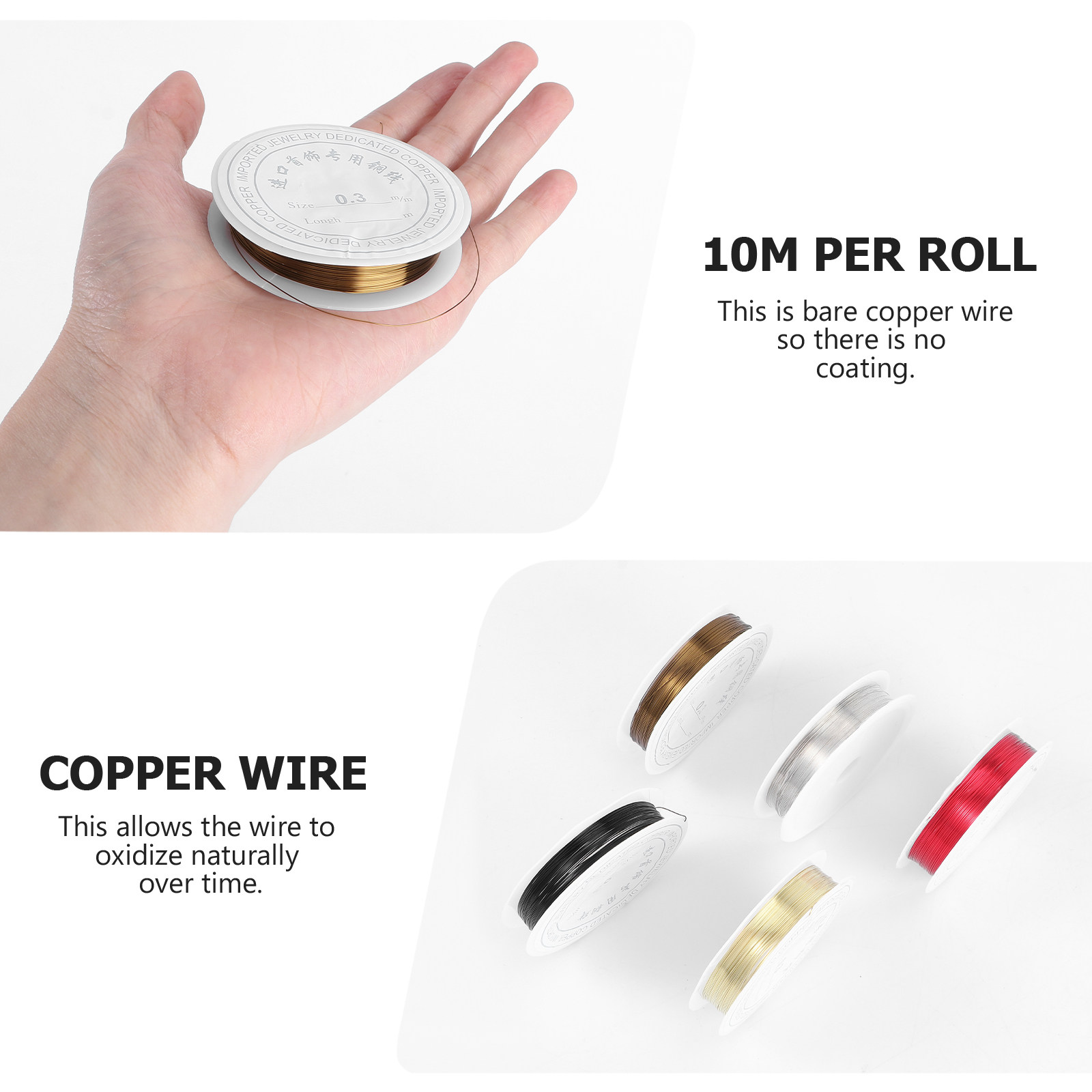 5 Roll Copper Wire Jewelry Mat - đánh giá và giá Copper Wire Roll