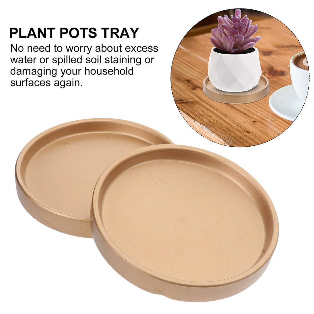 3Pcs Flower Pot Saucer Ceramic - đánh giá và giá Drip Tray Saucer