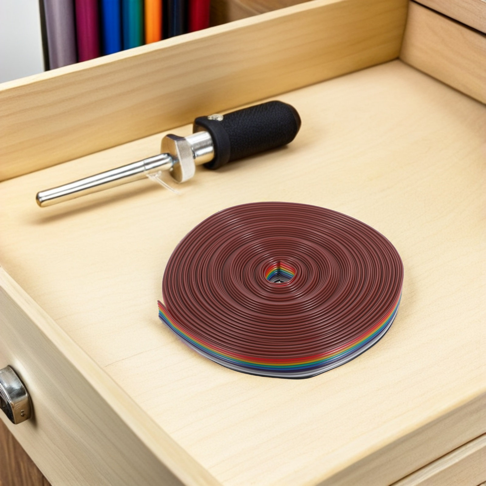 1 Roll Idc Flat Ribbon Cable 1 - đánh giá và giá Copper Wire Roll