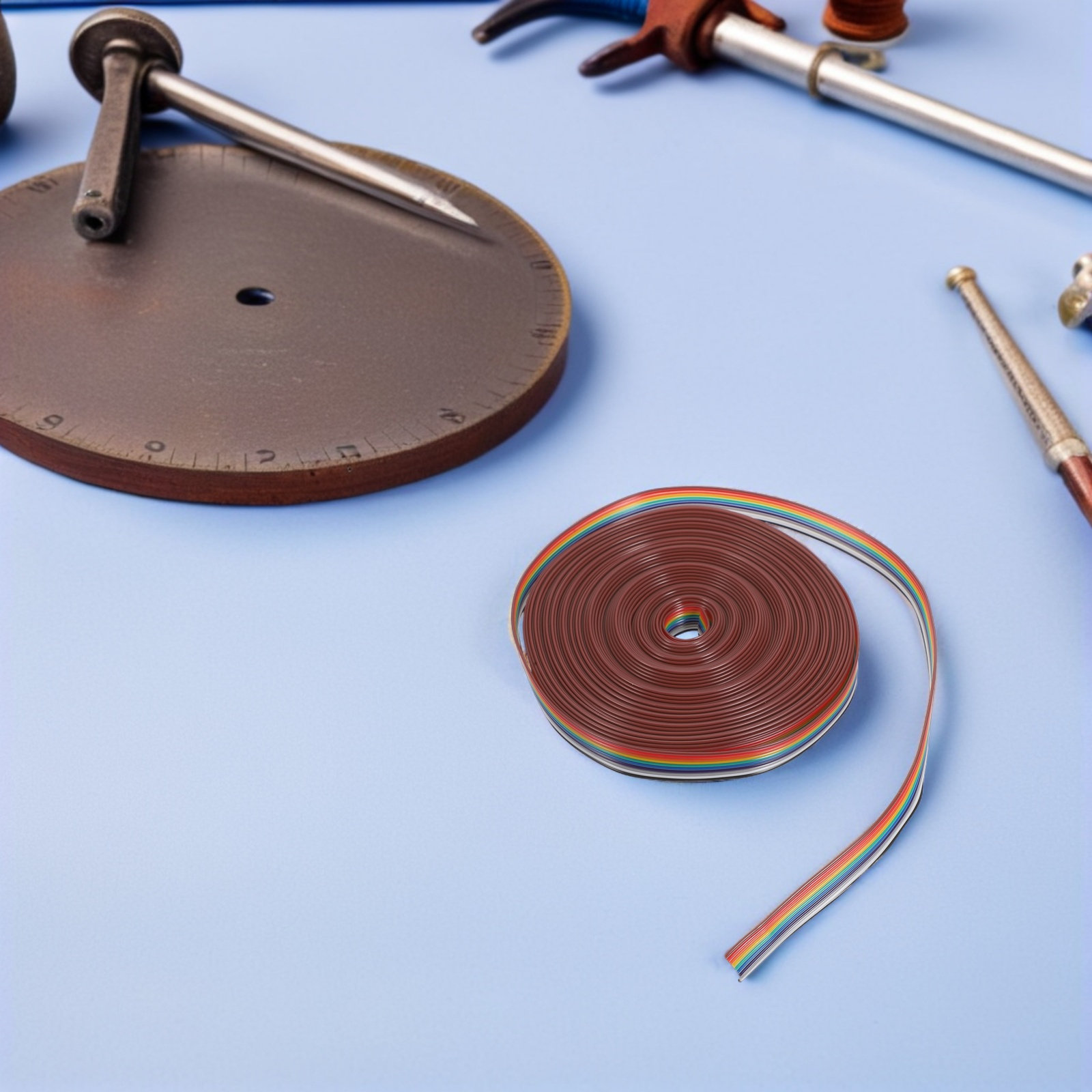 1 Roll Idc Flat Ribbon Cable 1 - đánh giá và giá Copper Wire Roll