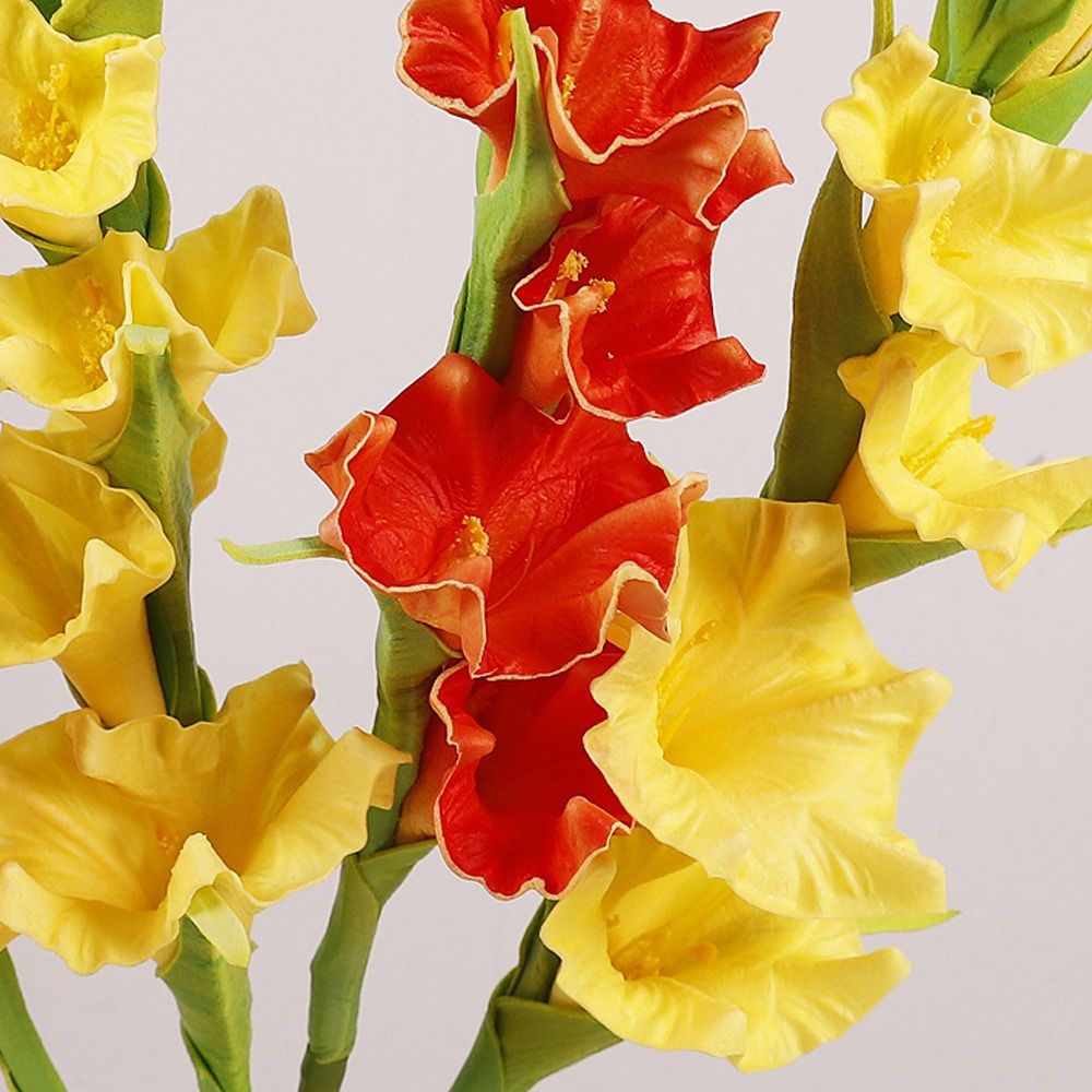 PU Artificial Gladiolus Branch - đánh giá và giá Bonsai Garden Art