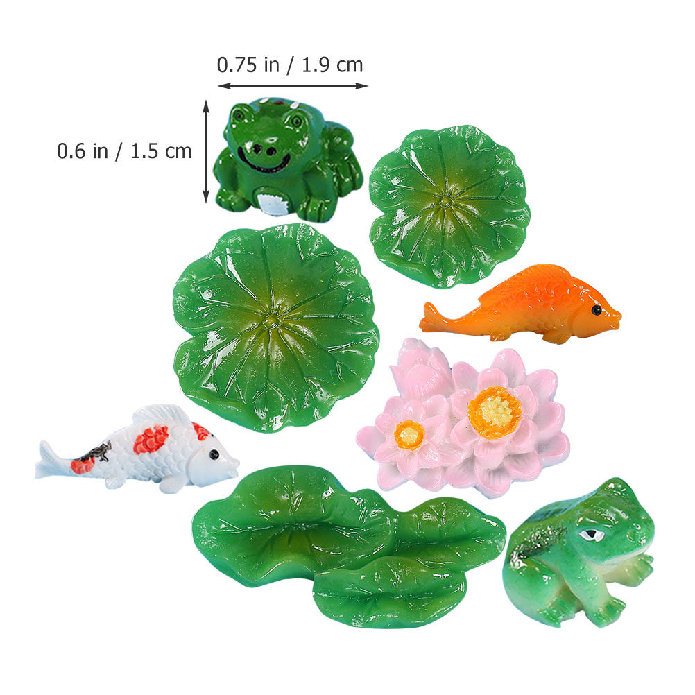 1Set Mini Frog Garden Ornament - đánh giá và giá Bonsai Garden Landscape Design